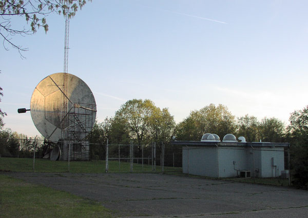 The 8.54 meter dish