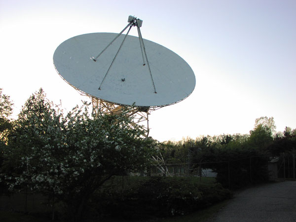 The 26 meter dish